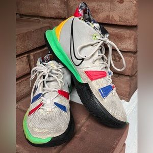 Nike Kyrie 7 Visions Multicolor Basketball Shoes - Men’s 11